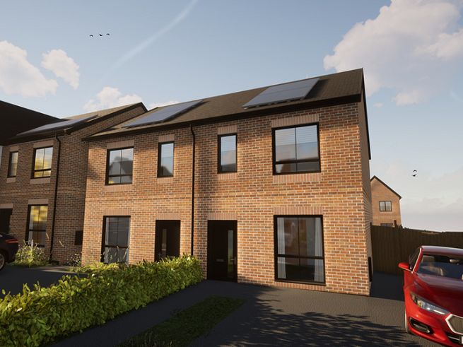 2 bedroom houses - artist's impression subject to change